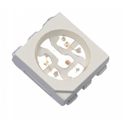 Lente clara de cor completa 5050 RGB SMD LED Diode Chip Ultra Bright GRB Pin Setup