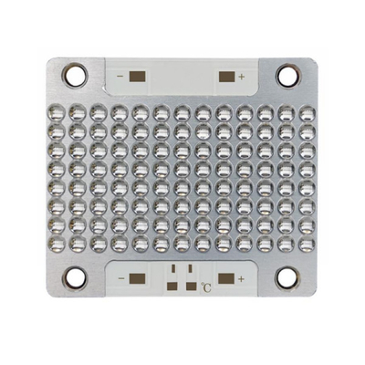 Diodo UV 51*45mm 392W 385nm 395nm 405nm 15-18W/Cm2 Modulo UV LED para cura de cola de impressão