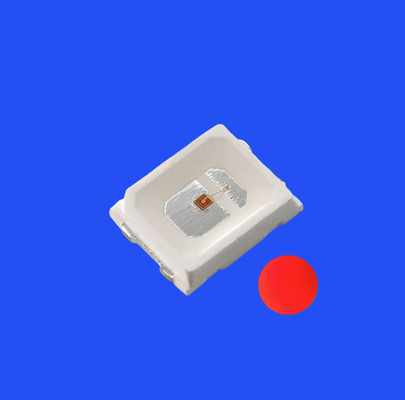 SMD2835 2.8x3.5mm Cor Vermelha 620-625nm 3-5LM 120deg Lente Transparente PCT Bracket Diode Light