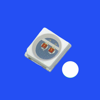 SMD3030 3.0x3.0mm Cor Branca 6000-6500K 10-12LM 120deg Lente transparente em água PCT Bracket LED Chip