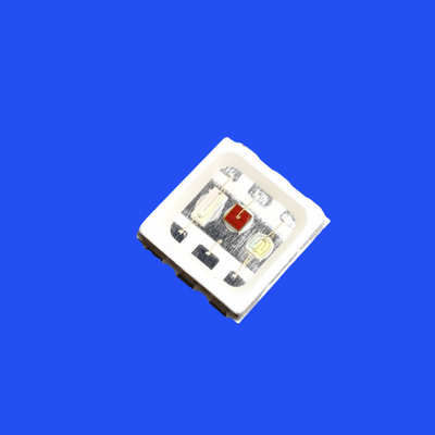 SMD3030 Diodo LED RGB PCT Bracket Lente clara 120deg 0.2W fio de ligação de ouro RGB flashing LED