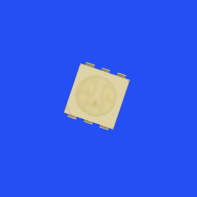 5050 Diodo LED RGB 5.0x5.0mm Super Brilhante 120 Deg 6 Pin Lente Difundida 0,3W Chip SMD