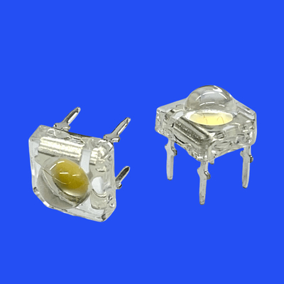 F5 Lente convexa Piranha lâmpada LED 60deg Natureza Branca Cor Integrada Zener 5mm LED Para Ferrovias