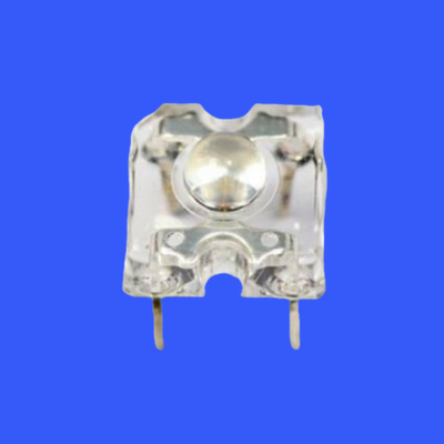 F5 0,5W Amarelo Cor Super Fluxo Piranha LED Integrado Zener Lente Limpa 80 Deg 5mm LED Para Aviso E Luzes de Setas
