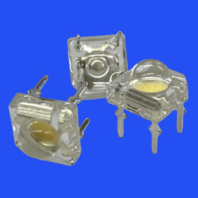0.5W 6500K Cool White Piranha LED Zener integrado 80deg 5mm LED para autocarro autocarro iluminação automotiva
