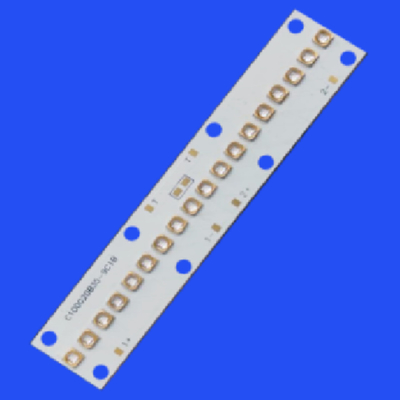 100*20mm 10020 385nm 395nm 405nm 30-50W 30 Deg 60 Deg módulo de iluminação UV para detecção de fluorescência
