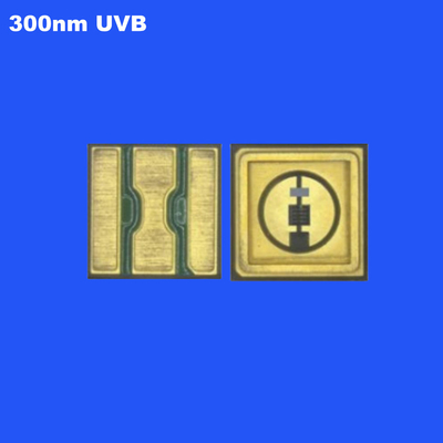 UVB 0.6W 3535 SMD LED Diodo 300nm Alta Potência Radiante 120deg Diodos de Fotocuragem para Curagem de Cola